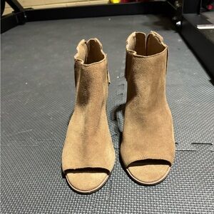 Lucky Brand open toe booties